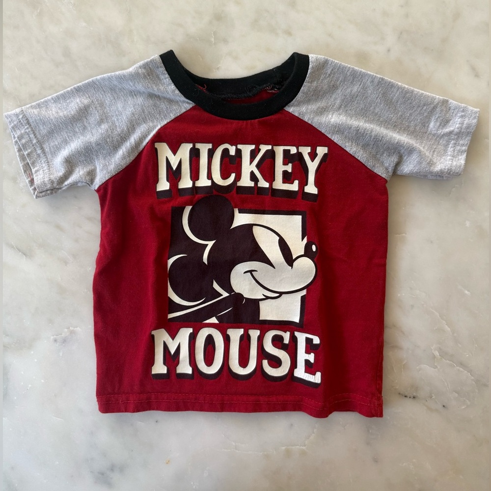 Mickey Mouse raglan tshirt